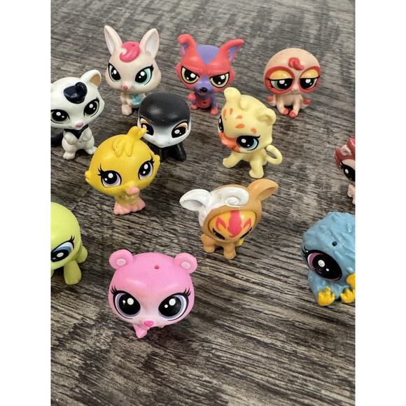The Littlest Pet Shop Minis LPS LOT 22 Various Kinds Of Pets Animals - Picture 4 of 10